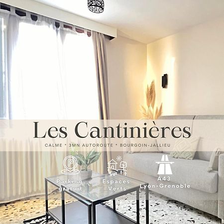 Les Cantinieres - Bourgoin Jallieu - Jardin Prive Ruy-Montceau ภายนอก รูปภาพ