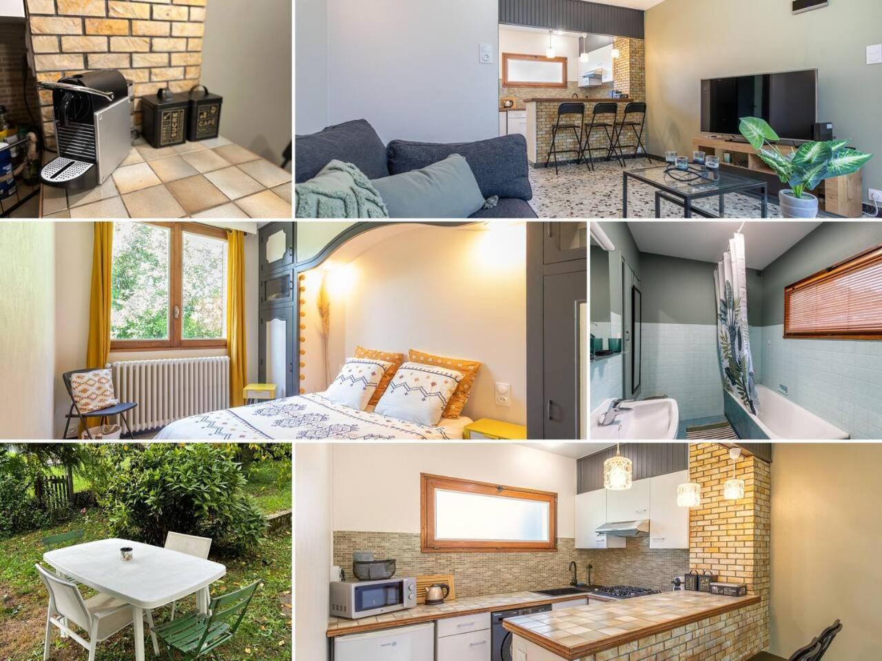 Les Cantinieres - Bourgoin Jallieu - Jardin Prive Ruy-Montceau ภายนอก รูปภาพ